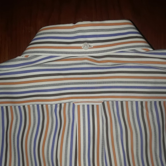 Mens Faconnable Button Down Dress Shirt - Picture 5 of 5